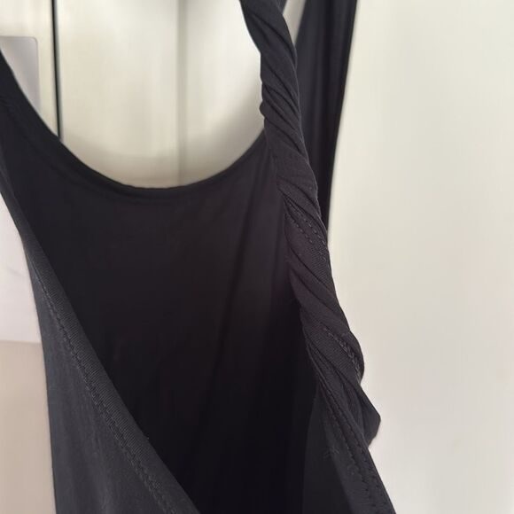 Pure Barre x Tavi Active Twisted Racerback XS – “Barre So Hard” Black Tank NWT - Picture 5 of 11